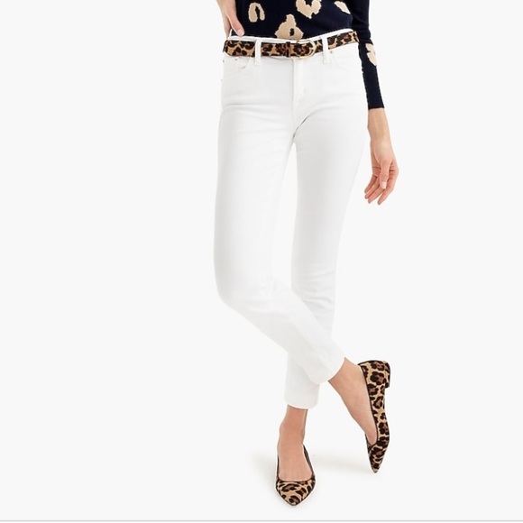 [J. Crew] NWT White Skinny Jeans